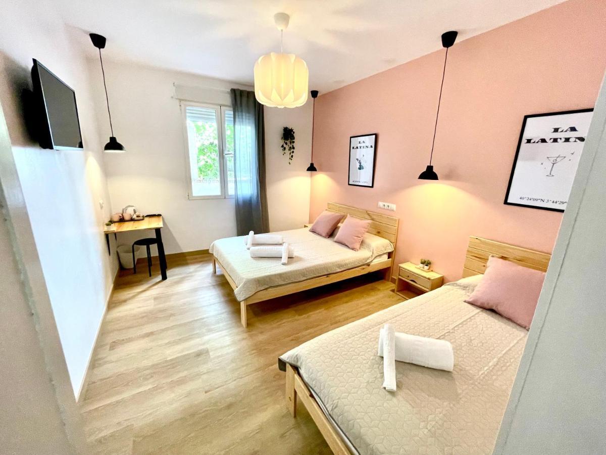 Quarto Quádruplo com Vista do Jardim