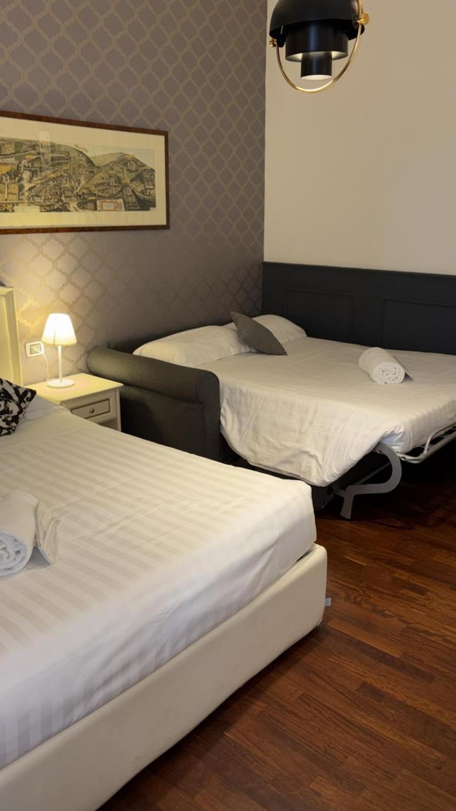 Kamer met 2 Kingsize Bedden