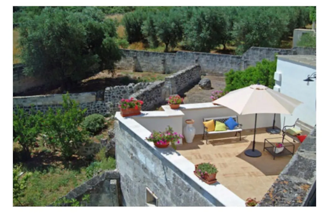 Room In Bb - Stunning Quadruple Room In Ancient Masseria Near The Sea In A Quiet Olive Trees-1